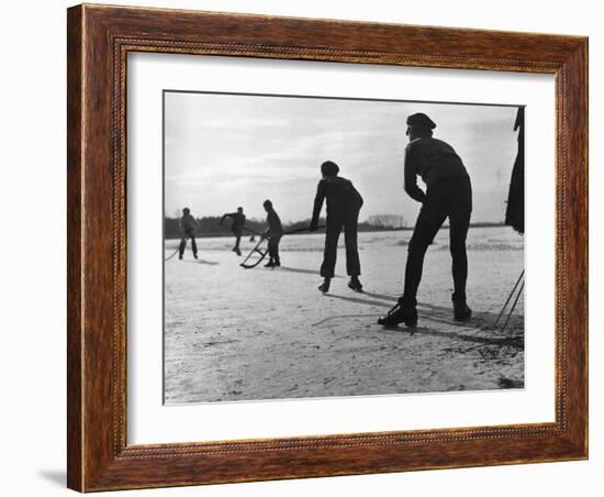 Ice Hockey-null-Framed Photographic Print