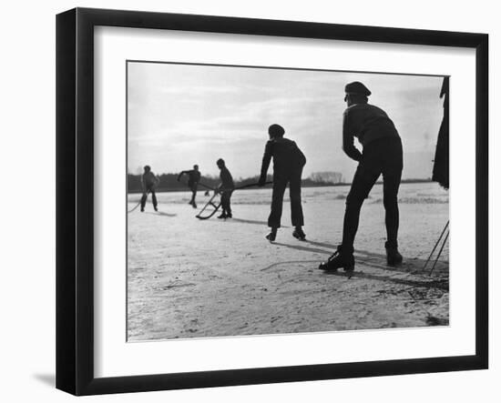 Ice Hockey-null-Framed Photographic Print