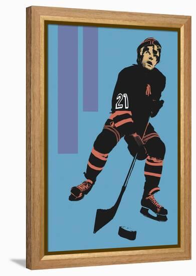 Ice hockey-null-Framed Premier Image Canvas