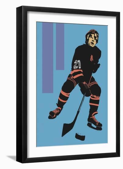 Ice hockey-null-Framed Giclee Print