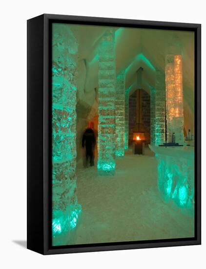 Ice Hotel in Quebec, Canada-Carlos Sánchez Pereyra-Framed Premier Image Canvas