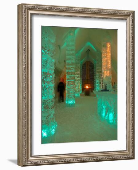 Ice Hotel in Quebec, Canada-Carlos Sánchez Pereyra-Framed Photographic Print