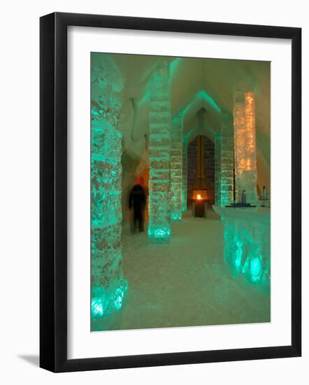 Ice Hotel in Quebec, Canada-Carlos Sánchez Pereyra-Framed Photographic Print