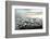 Ice, Icebergs, Black Lava Beach, Glacier Lagoon, Jškulsarlon, South Iceland-Julia Wellner-Framed Photographic Print