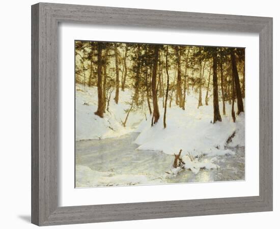 Ice in the Glen, 1908-Walter Launt Palmer-Framed Giclee Print