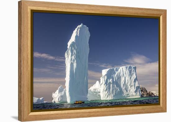 Ice Monolith, Antarctica-Art Wolfe-Framed Premier Image Canvas