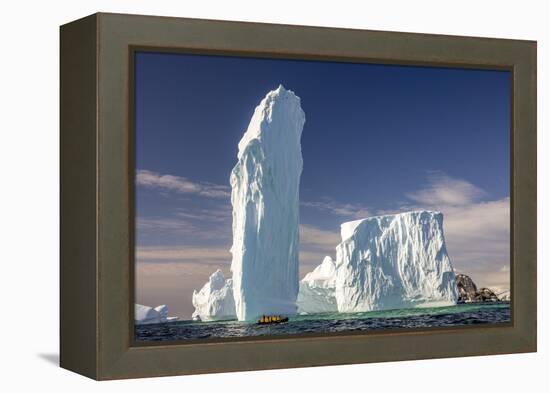 Ice Monolith, Antarctica-Art Wolfe-Framed Premier Image Canvas