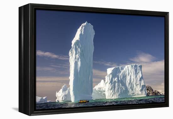 Ice Monolith, Antarctica-Art Wolfe-Framed Premier Image Canvas