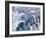 Ice on Jokulsa Beach, Iceland-Nadia Isakova-Framed Photographic Print