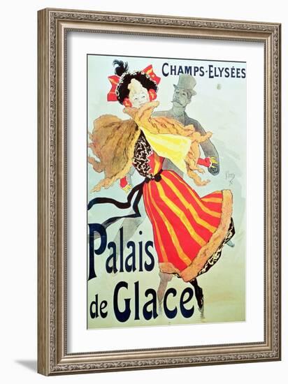 Ice Palace, Champs Elysees, Paris, 1893-Jules Chéret-Framed Giclee Print