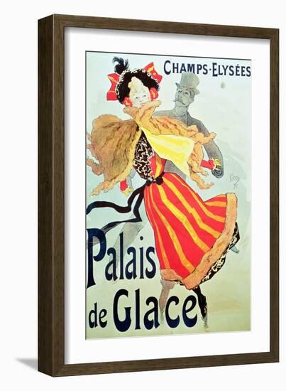 Ice Palace, Champs Elysees, Paris, 1893-Jules Chéret-Framed Giclee Print