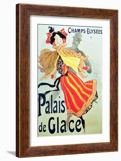 Ice Palace, Champs Elysees, Paris, 1893-Jules Chéret-Framed Giclee Print