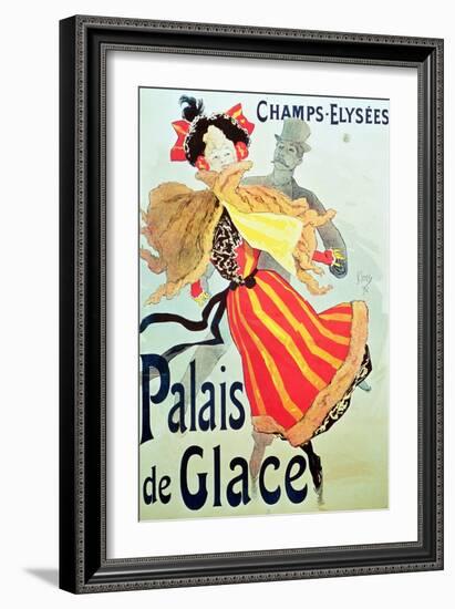 Ice Palace, Champs Elysees, Paris, 1893-Jules Chéret-Framed Giclee Print