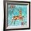 Ice Reindeer Dance I-Paul Brent-Framed Art Print