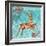 Ice Reindeer Dance I-Paul Brent-Framed Art Print