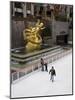 Ice Rink at Rockefeller Center, Mid Town Manhattan, New York City, New York, USA-R H Productions-Mounted Photographic Print