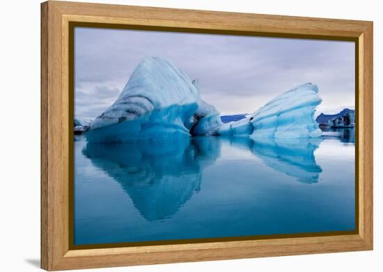 Ice Sculpture-Howard Ruby-Framed Premier Image Canvas