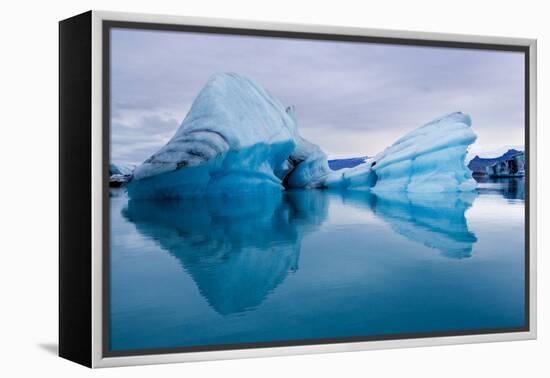 Ice Sculpture-Howard Ruby-Framed Premier Image Canvas