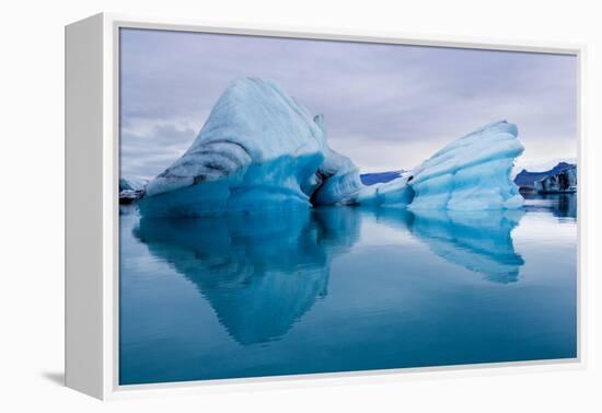 Ice Sculpture-Howard Ruby-Framed Premier Image Canvas