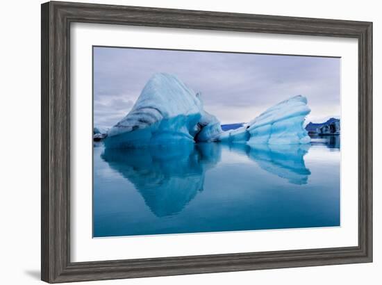 Ice Sculpture-Howard Ruby-Framed Photographic Print