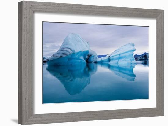 Ice Sculpture-Howard Ruby-Framed Photographic Print