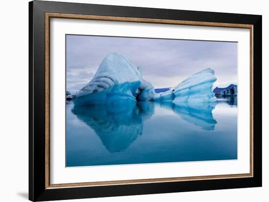 Ice Sculpture-Howard Ruby-Framed Photographic Print
