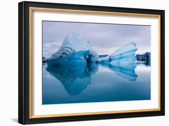 Ice Sculpture-Howard Ruby-Framed Photographic Print