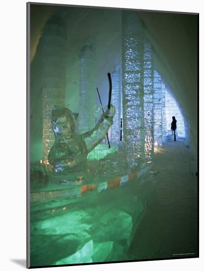 Ice Sculptures, Ice Hotel, Quebec, Quebec, Canada-Alison Wright-Mounted Photographic Print