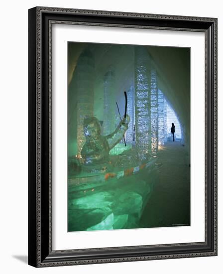 Ice Sculptures, Ice Hotel, Quebec, Quebec, Canada-Alison Wright-Framed Photographic Print