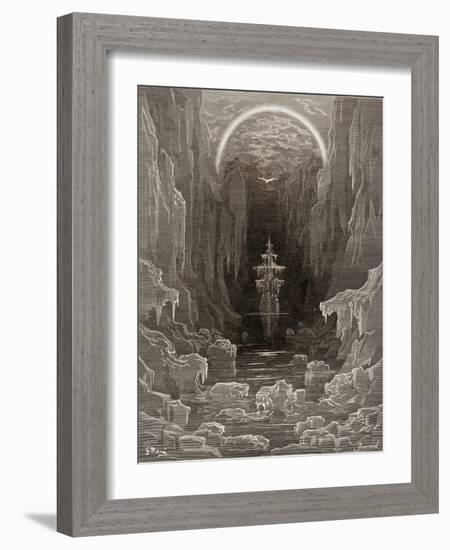 Ice Ship-Gustave Doré-Framed Giclee Print