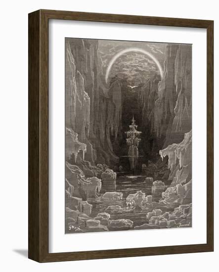 Ice Ship-Gustave Doré-Framed Giclee Print