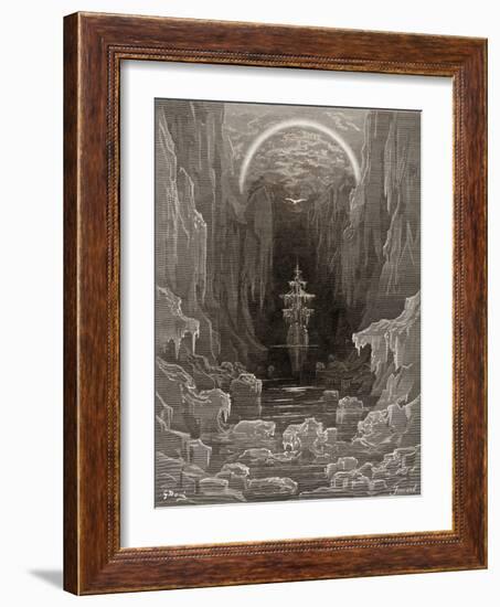 Ice Ship-Gustave Doré-Framed Giclee Print