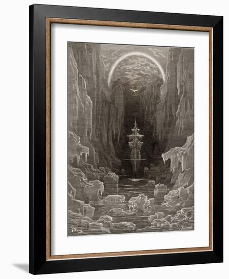 Ice Ship-Gustave Doré-Framed Giclee Print