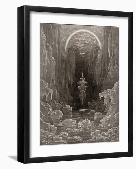 Ice Ship-Gustave Doré-Framed Giclee Print