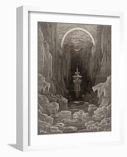 Ice Ship-Gustave Doré-Framed Giclee Print