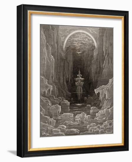 Ice Ship-Gustave Doré-Framed Giclee Print