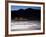 Ice Skating and Hockey on Evergreen Lake, Colorado, USA-Chuck Haney-Framed Photographic Print