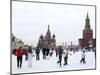 Ice Skating in Red Square, UNESCO World Heritage Site, Moscow, Russia, Europe-Lawrence Graham-Mounted Photographic Print