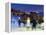 Ice Skating in Winter, Tower of London, London, England, United Kingdom, Europe-Alan Copson-Framed Premier Image Canvas