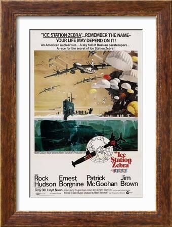 Ice Station Zebra Us Poster 1968 Art Print Art Com