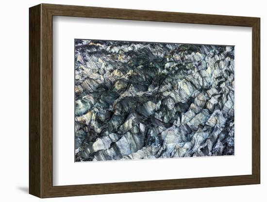 Ice Texture in Hopper Glacier-Kowit.Lee-Framed Photographic Print