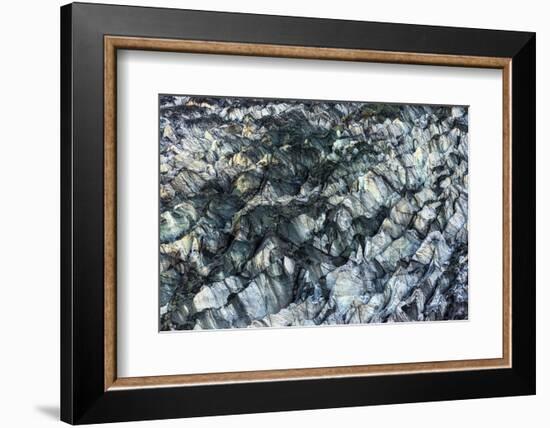 Ice Texture in Hopper Glacier-Kowit.Lee-Framed Photographic Print