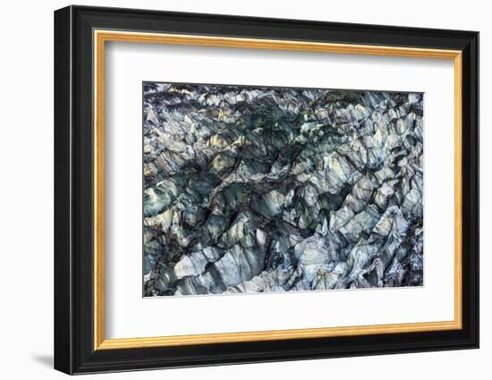 Ice Texture in Hopper Glacier-Kowit.Lee-Framed Photographic Print