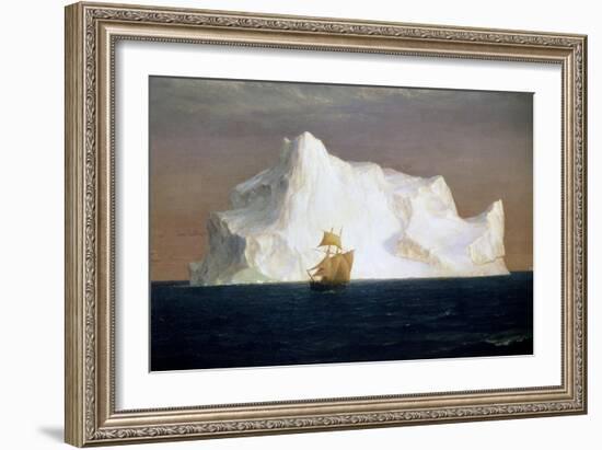 Iceberg, 1891-Frederick Edwin Church-Framed Giclee Print