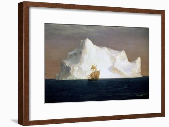 Iceberg, 1891-Frederick Edwin Church-Framed Giclee Print
