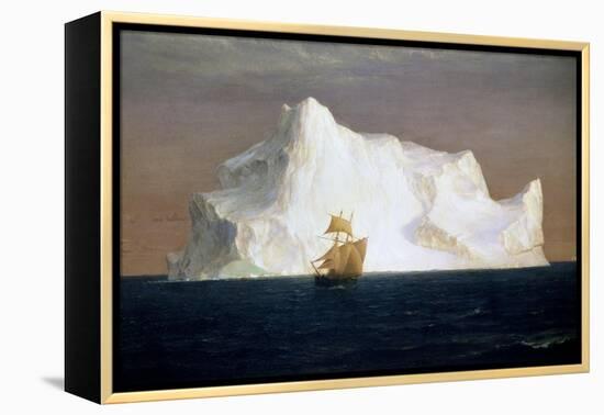 Iceberg, 1891-Frederick Edwin Church-Framed Premier Image Canvas