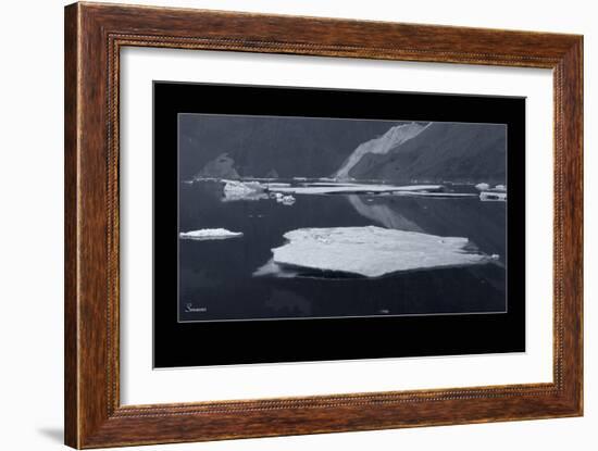 Iceberg 1-Gordon Semmens-Framed Giclee Print