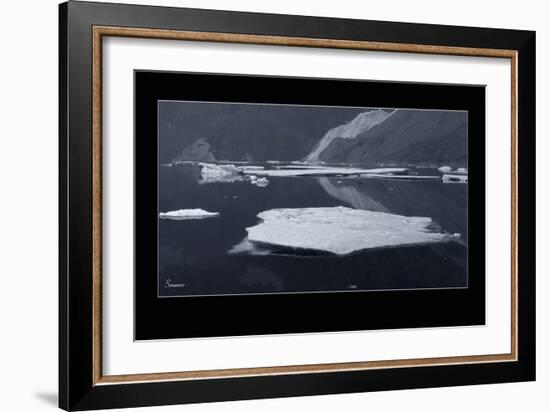 Iceberg 1-Gordon Semmens-Framed Giclee Print