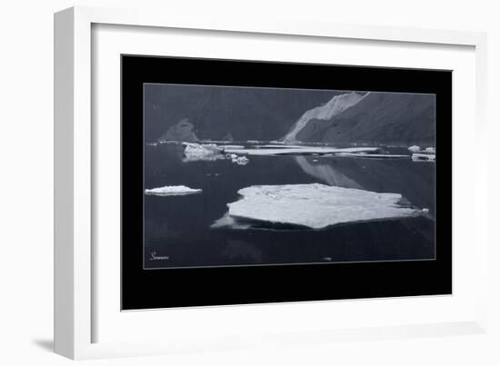 Iceberg 1-Gordon Semmens-Framed Giclee Print