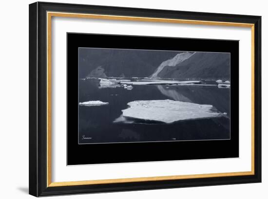 Iceberg 1-Gordon Semmens-Framed Giclee Print